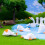 6PCS  Miniature  Geese Sculptures Resin Desktop Decoration 5