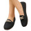 Γυναικεία φλατ παπούτσια Comfort Flats με αντιολισθητική σόλα και χρυσή αλυσίδα, 1