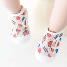 Baby First-Walking Shoes 1-4 Years Kid Shoes Trainers Toddler Infant Boys Girls Soft Sole Non Slip Cotton Canvas Mesh Breathable Lightweight