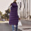 Γυναικείο γιλέκο Puffer Plus Size με κουκούλα και χειμωνιάτικο αμάνικο παλτό, μακρύ 6