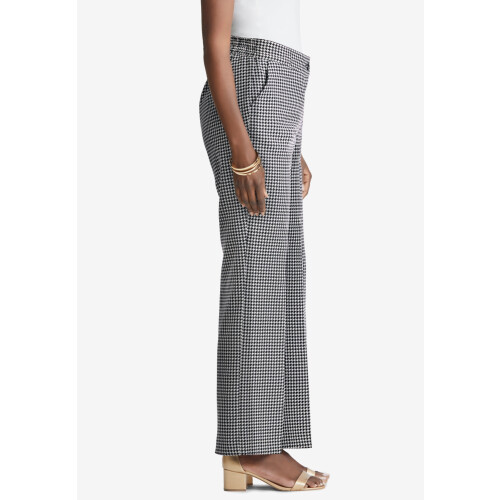 Women's Plus Size Tummy Control Bi-Stretch Bootcut Pant 2