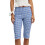 (S, Blue) Pantalon Capri à les soirées. 1