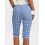 (S, Blue) Pantalon Capri à les soirées. 3