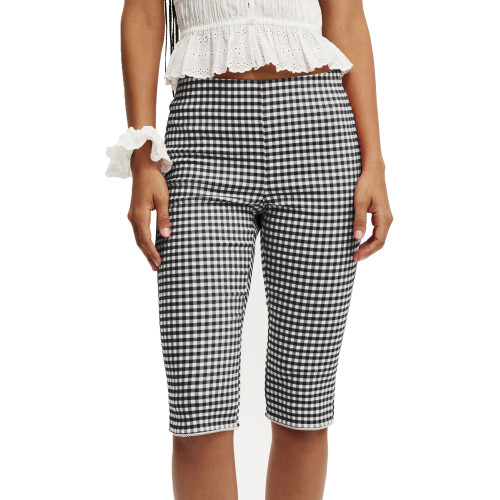 (M, Black) Pantalon Capri à les soirées.