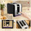 Simple Polished Toaster and Kettle Set - Black 3