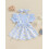 (3-4 Years, Blue) Ensemble robe petite assorti été. 3