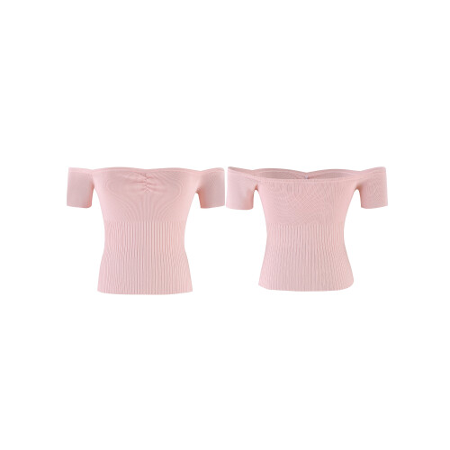 (L, Pink) T-shirts à épaules ajustée ! 1
