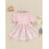 (18-24 Months, Pink) Ensemble robe petite assorti été. 5