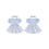 (12-18 Months, Blue) Ensemble robe petite assorti été. 2