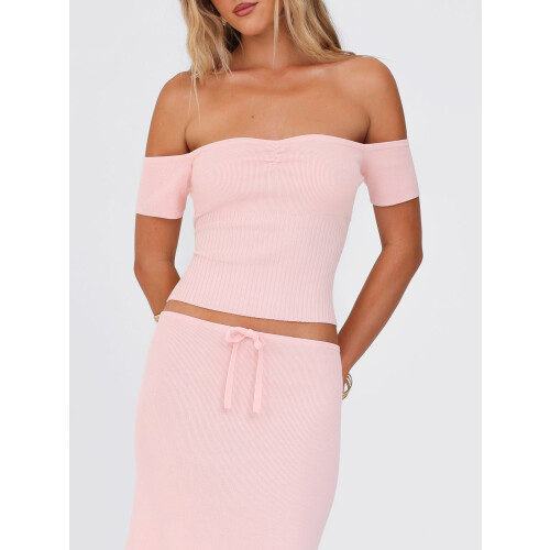 (L, Pink) T-shirts à épaules ajustée ! 2