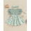(18-24 Months, Green) Ensemble robe petite assorti été. 5