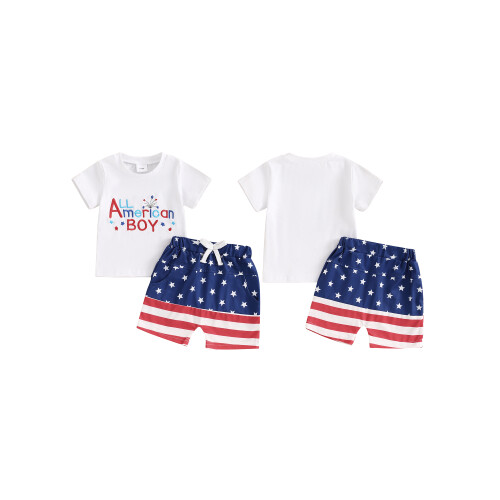 (18-24 Months, White) Éadaí Buachaillí 4 2 phíosa 1