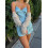 (S, Blue) Conjunto de 2 elástica, verano 5