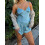 (S, Blue) Conjunto de 2 elástica, verano 4