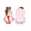 (XXL, Red Mom) Conjunto de pijama e laço. 3