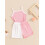 (12-18 Months, Pink) Σετ καλοκαιρινών ρούχων 2 τεμάχια 3