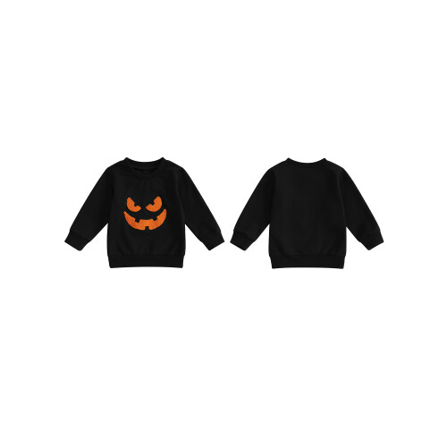 (2-3 Years, Black) Moletom infantil de para crianças. 1