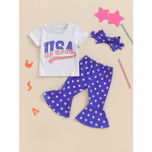 (2-3 Years, Light Grey) Completo da bambina 3 pezzi. 2