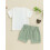 (3-4 Years, Green) Completo estivo per per neonati. 5