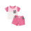 (6-12 Months, Pink) Καλοκαιρινή στολή για για νήπια 1