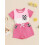 (6-12 Months, Pink) Καλοκαιρινή στολή για για νήπια 4