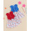 (3-4 Years, Red) Robe débardeur pour (4 juillet) 3