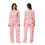 (L, Pink) Γυναικεία Φθινοπωρινά Σύνολα Παντελόνι Καρδιάς 2