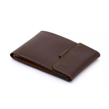 Bellroy Coin Fold Wallet LOW For US AUS Dollars Brown