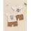 (0-6 Months, Beige) Καλοκαιρινά σετ σορτς με αγρόκτημα 3