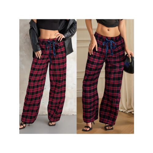 (L, Red) Γυναικείο Casual Ρούχο 2 Τεμαχίων 2