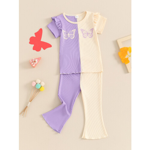 (2-3 Years, Colorful) Σετ παντελονιών για καλοκαιρινό outfit. 1