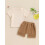(0-6 Months, Khaki) Καλοκαιρινά σετ σορτς με αγρόκτημα 6