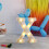 Lettere luminose a LED, grandi e decorative, alimentate a batteria 5