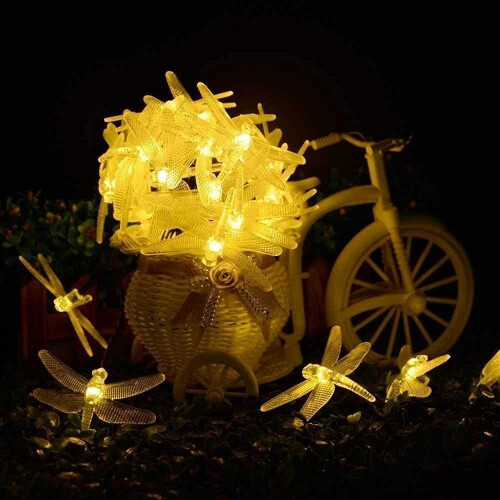 Φωτιστικά σε κορδόνι με μπαταρία, 3M20LED εσωτερικού χώρου, φώτα νεράιδας με 2 2