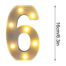 Lampa LED Marquee Letter – różowa brokatowa lampa alfabetyczna