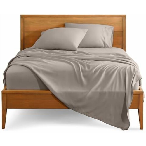 Ultra-Soft Queen Sheet Set – Hydro-Brushed, 15" Deep