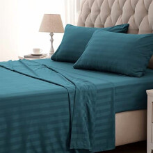 Mikrofaser-Bettwäscheset Doppelbett – Wabenmuster