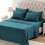 King Size Embossed Honeycomb Bed Sheet Set 2