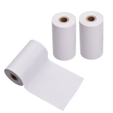 3 Rolls 57x30mm Thermal Paper Roll Receipt Paper BPA-Free Long-Lasting 10 Years for P1(S)/P2(S) Pocket Thermal Printer