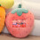 Pluche fruit sierkussenset met 8 mini pluche figuurtjes 6