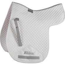 (15in - 16.5in, White) Performance Suede Horse Numnah
