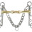 Shires Brass Lozenge Horse Pelham Bit 2