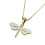 Collana da donna con libellula in lega antiruggine e resistente all'usura 2