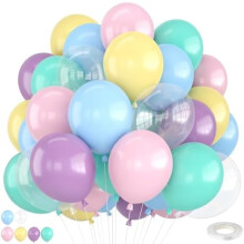 Kit de ballons métallisés noirs et dorés – 30 pièces, 30 cm