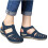 Γυναικεία Καλοκαιρινά Σανδάλια Casual Flat Μονόχρωμα Loophole Shoes41Blue 4