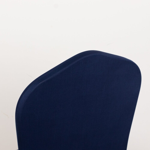 BalsaCircle Μπλε Σκούρο Μονόχρωμο Κάλυμμα Καρέκλας Premium Spandex από Spandex για Εκδήλωση, 1