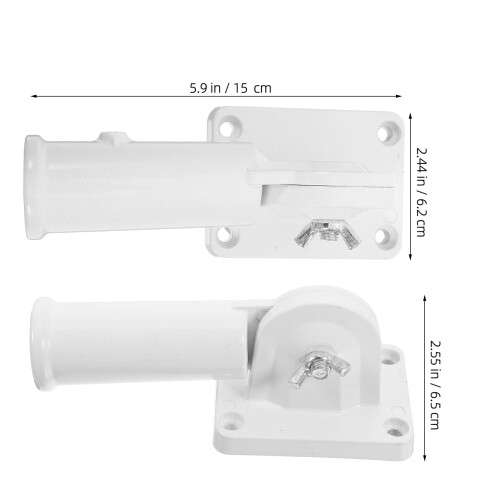 Flag Pole Holder Poles for outside House Flagpole Base 1