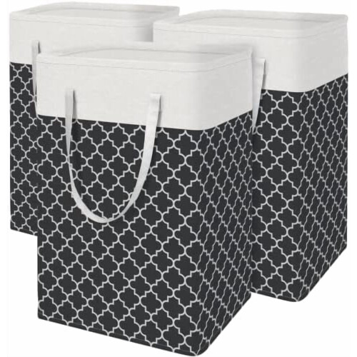 Freestanding Waterproof Collapsible Laundry Basket 88L Tall