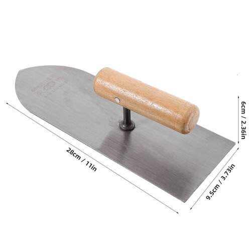 Plasterboard smoother tool concrete spatula silver 1