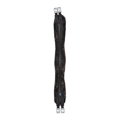 (32in, Brown) Shires Performance Elasticated SupaFleece Contour  Horse Girth 1